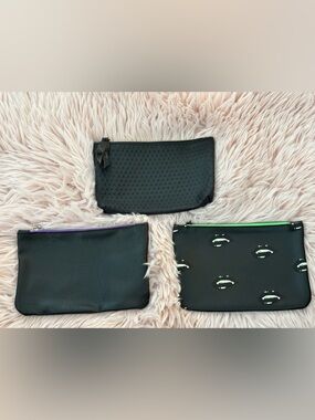Black Cosmetic Pouch Trio- Ipsy